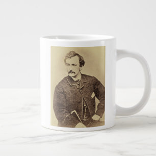Caneca De Café Grande Retrato de John Wilkes Booth 1861-65