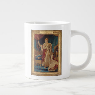 Caneca De Café Grande Retrato de Napoleão I  1808-11