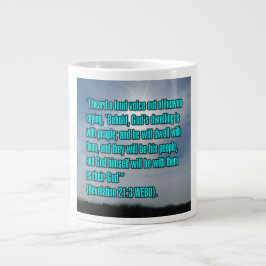 Caneca De Café Grande Revelação 21:3 Mug WEBU