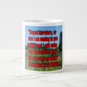 Caneca De Café Grande Revelação 2:16 WEBU Mug