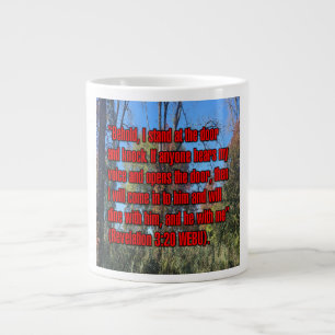 Caneca De Café Grande Revelação 3:20 Mug WEBU