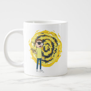 Caneca De Café Grande RICK AND MORTY™   Portal do Morty Mau