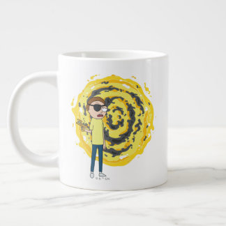Caneca De Café Grande RICK AND MORTY™ | Portal do Morty Mau