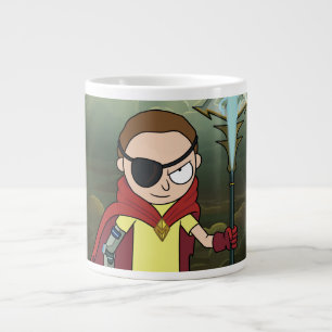 Caneca De Café Grande RICK E MORTY™  Mau Morty