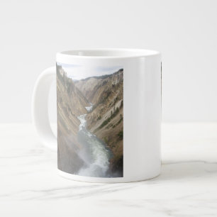 Caneca De Café Grande Rio Yellowstone