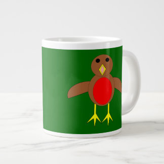 Caneca De Café Grande Robin Mug Natal