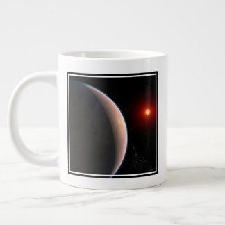 Caneca De Café Grande Rocky Exoplaneta Gj 486 B Orbitando Uma Estrela An
