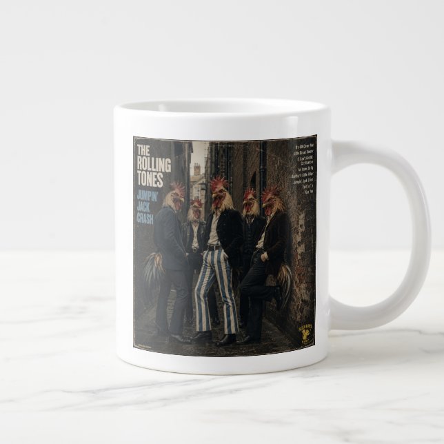 Caneca De Café Grande Rolling Tones: uma Paródia (Direita)