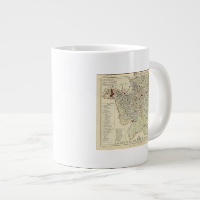 Caneca De Café Grande Roma 4 (Frente Esquerda)