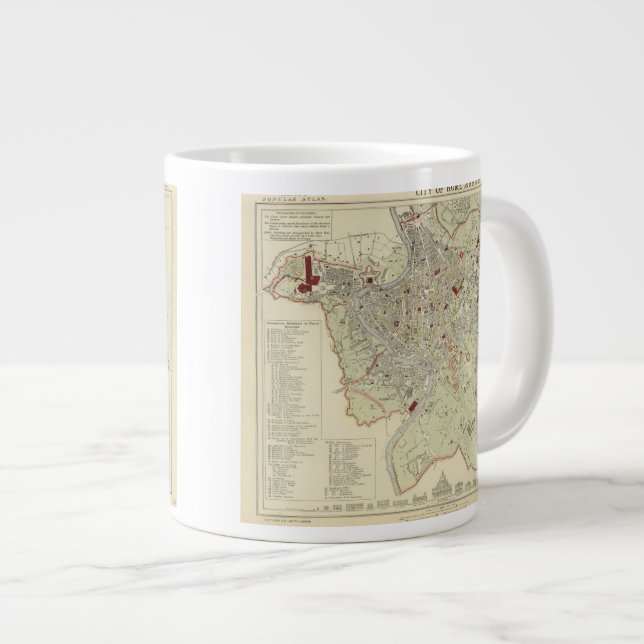 Caneca De Café Grande Roma 4 (Frente Esquerda)