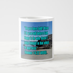 Caneca De Café Grande Romanos 14:22 WEBU Mug