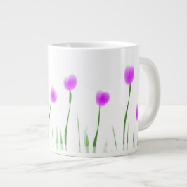 Caneca De Café Grande rosas
