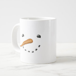 CANECA DE CAFÉ GRANDE ROSTO DE SNOWMAN