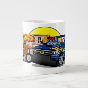 Caneca De Café Grande Rota 66 Cartoon