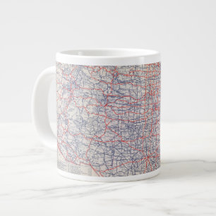Caneca De Café Grande Roteiro dos Estados Unidos