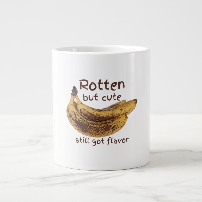 Caneca De Café Grande Rotten but cute (Frente)