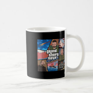 Caneca De Café Grande Roubo Nato Ucrânia Contra Guerra Ofensiva P