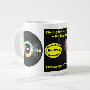 Caneca De Café Grande Roy Oram sobre RTR
