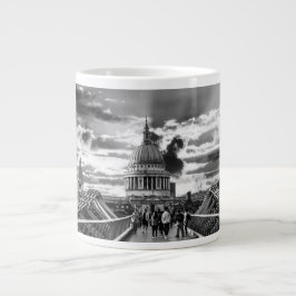 Caneca De Café Grande Rua. Catedral de Paul Londres - Mugs
