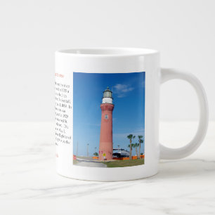 Caneca De Café Grande Rua. Jons River Lighthouse Specialty Mug