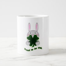 Rua. Patricks Bunny Orgulha ser irlandês Shamrock