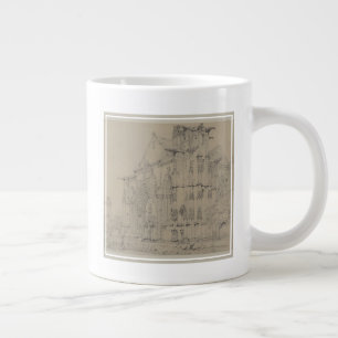 Caneca De Café Grande Rua. Sauveur, Dives, Normandia, c.1821