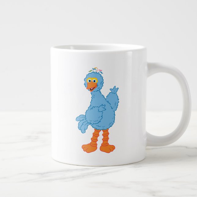 Caneca De Café Grande Rua Sésamo Pino (Direita)
