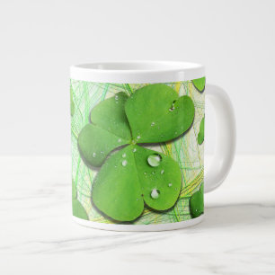 Caneca De Café Grande Rua Verde Shamrock iPhone 5 Case-Mate de Patrick