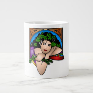 CANECA DE CAFÉ GRANDE RUAS. GAROTA DE PATRICK