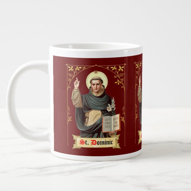Caneca De Café Grande Ruas. Pregação Dominic (BEN 002) (Esquerda)