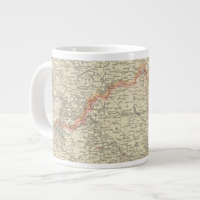 Caneca De Café Grande Rússia 7 (Frente Esquerda)
