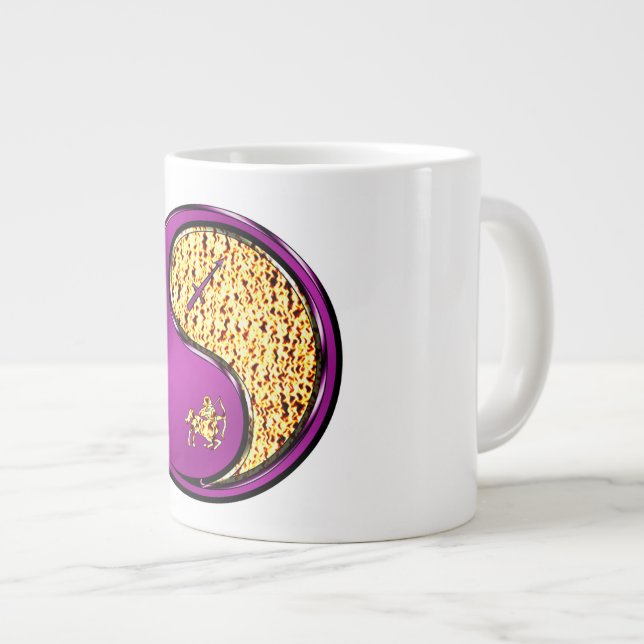 Caneca De Café Grande Sagitário (Frente Esquerda)