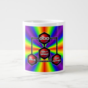 Caneca De Café Grande Sagrado Trinity Mug