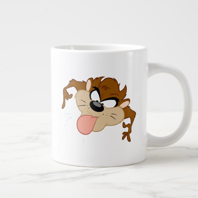 Caneca De Café Grande Saída da língua TAZ™ (Direita)