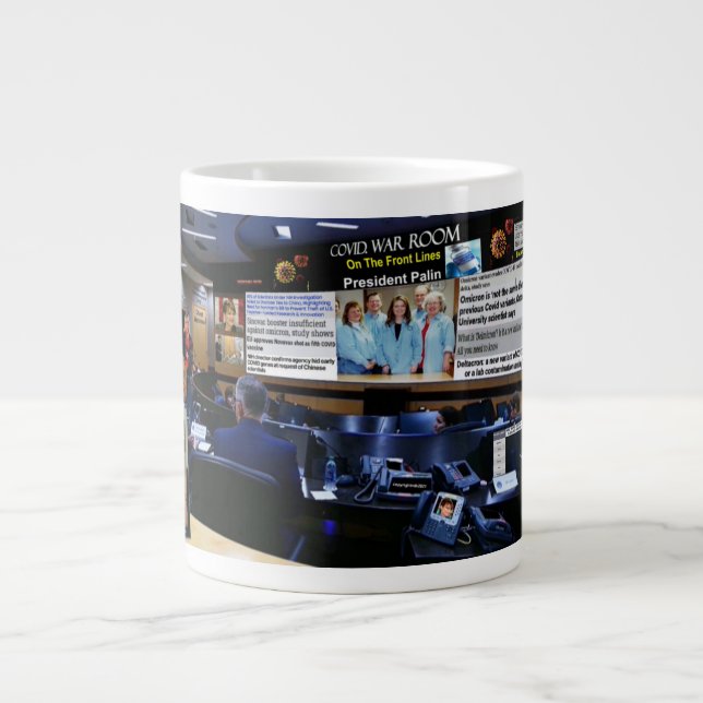 Caneca De Café Grande Sala de guerra (Frente)