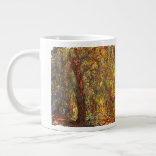 Caneca De Café Grande Salgueiro Chorão de Claude Monet, Arte Fina Antiga