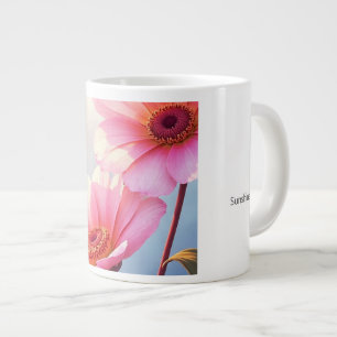 Caneca De Café Grande Salmão beijado por sol