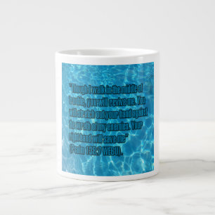 Caneca De Café Grande Salmo 138:7 WEBU Mug