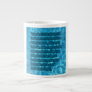 Caneca De Café Grande Salmo 148:1-4 WEBU Mug