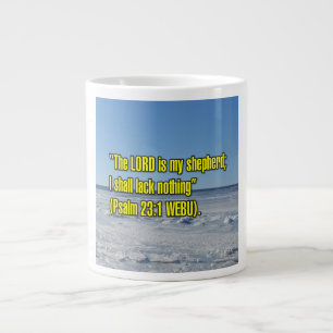 Caneca De Café Grande Salmo 23:1 WEBU Mug