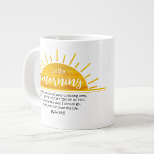 Caneca De Café Grande Salmo Amarelo
