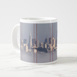 Caneca De Café Grande San Francisco Skyline da ponte Ouro Gate.