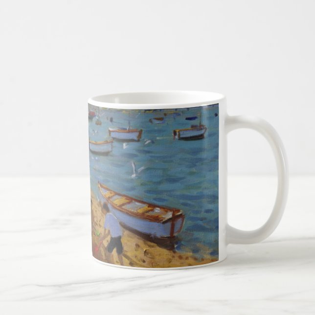 Caneca De Café Grande sandcastle Teignmouth 2013 (Direita)
