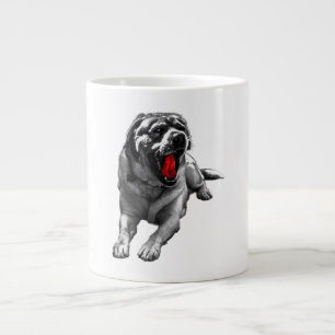 Caneca De Café Grande Sangue Moon Howler