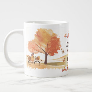 Caneca De Café Grande Sangue Onde Você Está Plantado   Voltar para a Men