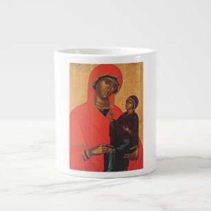 Caneca De Café Grande Santa Ana com a Virgem Maria
