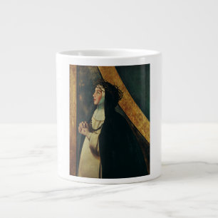 Caneca De Café Grande Santa Catarina de Siena por Juan Bautista Maino