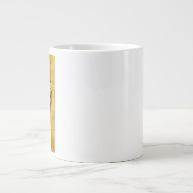 Caneca De Café Grande Santo Bonifácio de Mainz - Padroeiro dos Educadore (Frente)