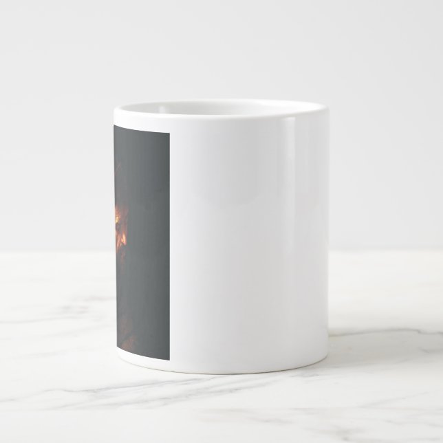 Caneca De Café Grande Santo Francisco de Assisi por Caravaggio (Frente)