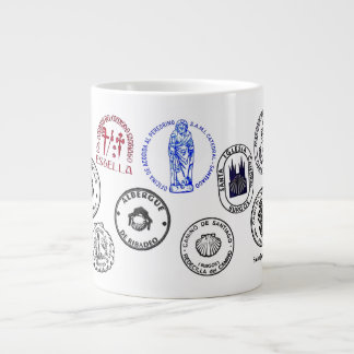 Caneca De Café Grande Santo James Way
